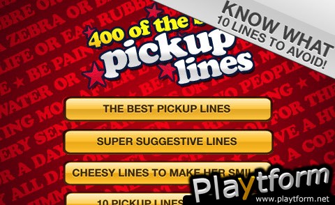 400 Pickup Lines (iPhone/iPod)