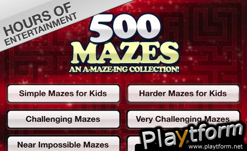 500 Mazes (iPhone/iPod)