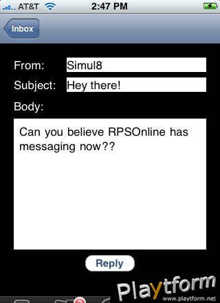 RPSOnline (iPhone/iPod)