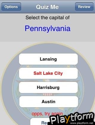 State Capitals (iPhone/iPod)