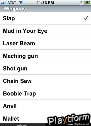 iWeapons (iPhone/iPod)