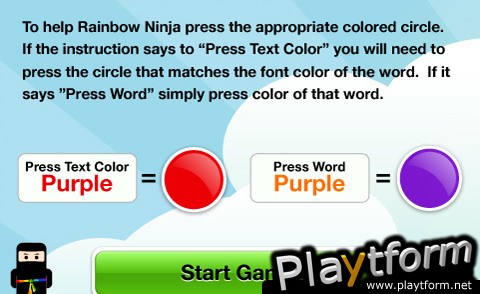 Rainbow Ninja (iPhone/iPod)