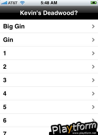 GinSC (iPhone/iPod)