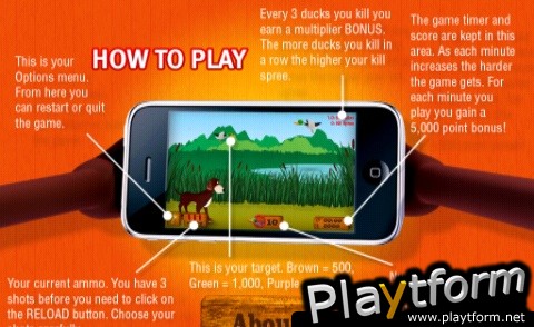 Deek's Duck Hunt (iPhone/iPod)