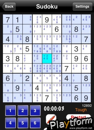 Cool Sudoku, Jigsaw, Killer, Kakuro, Sudoku X (iPhone/iPod)