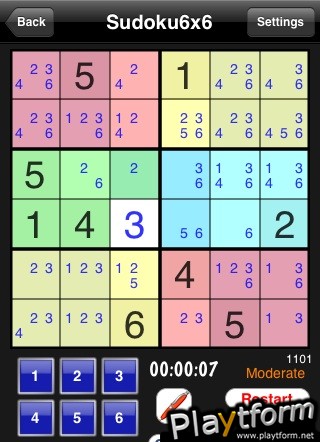 Cool Sudoku, Jigsaw, Killer, Kakuro, Sudoku X (iPhone/iPod)