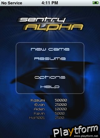 Sentry Alpha (iPhone/iPod)