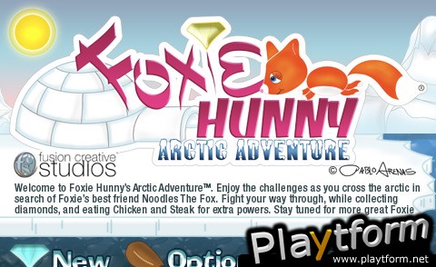 Foxie Hunny Arctic Adventure (iPhone/iPod)