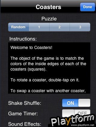 Coasters (iPhone/iPod)