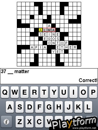 Crosswords Crazy! (iPhone/iPod)