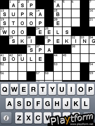 Crosswords Crazy! (iPhone/iPod)