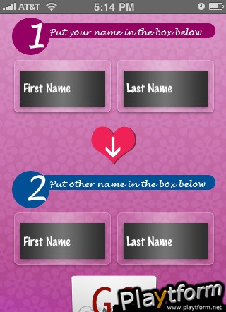 Love Chemistry Name (iPhone/iPod)