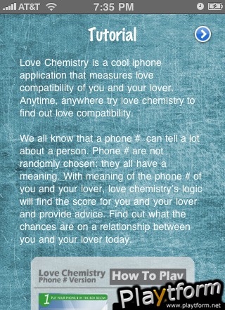 Love Chemistry Phone (iPhone/iPod)