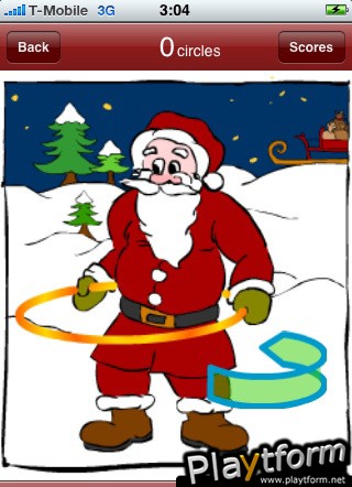 Santa Hoop (iPhone/iPod)