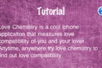 Love Chemistry Name (iPhone/iPod)