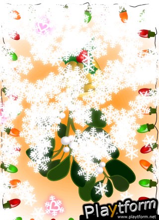 Christmas Mistletoe Kisses (iPhone/iPod)