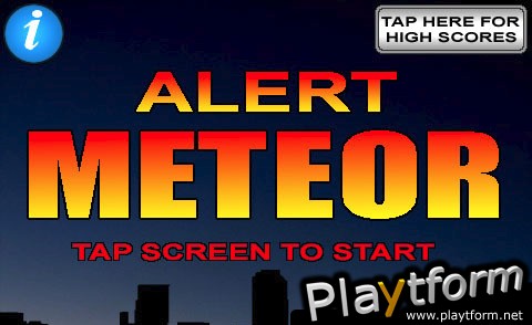 Alert Meteor (iPhone/iPod)