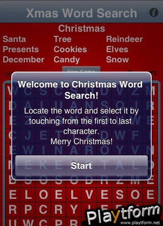 Xmas Word Search (iPhone/iPod)