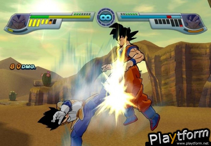 Dragon Ball Z: Infinite World (PlayStation 2)