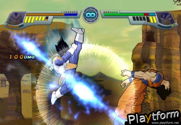 Dragon Ball Z: Infinite World (PlayStation 2)