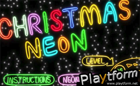 Christmas Neon (iPhone/iPod)