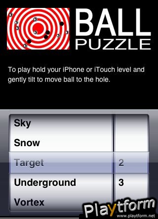 BallPuzzle (iPhone/iPod)