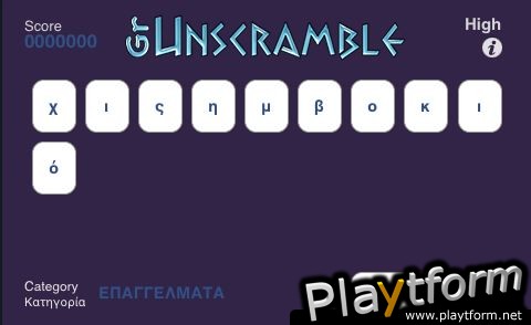 GrUnscramble (iPhone/iPod)