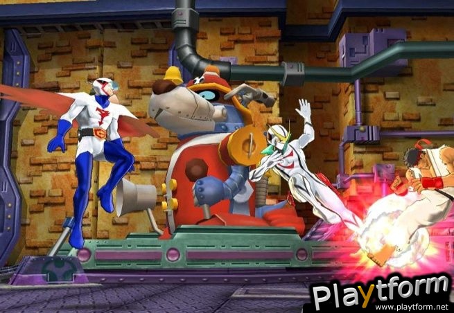 Tatsunoko vs. Capcom: Cross Generation of Heroes (Arcade Games)