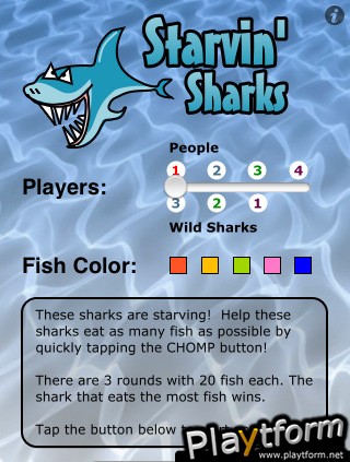 Starvin' Sharks (iPhone/iPod)