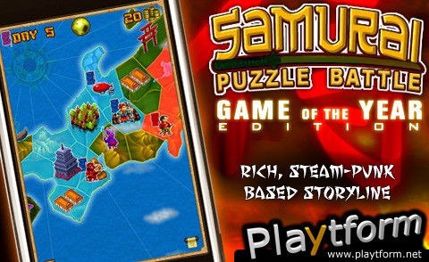 Samurai Puzzle Battle (iPhone/iPod)