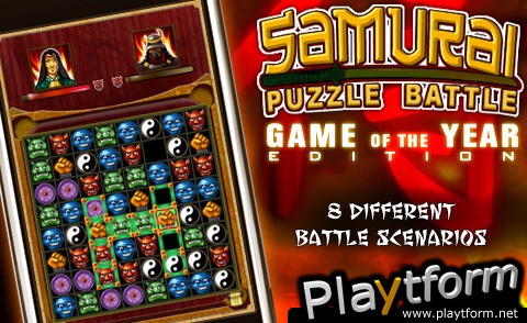 Samurai Puzzle Battle (iPhone/iPod)