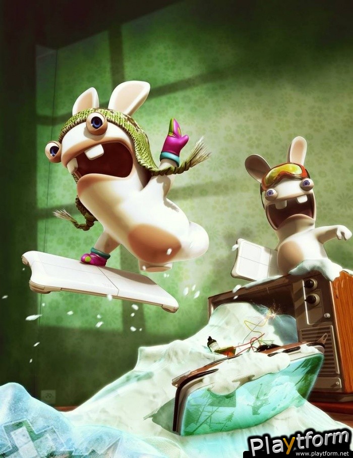 Rayman Raving Rabbids: TV Party (Wii)