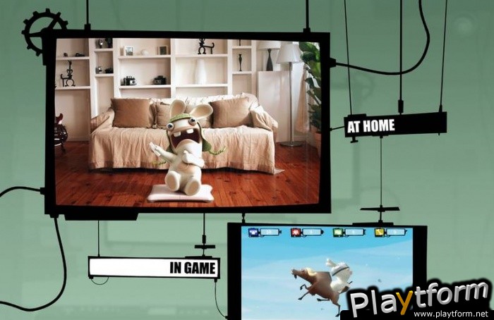 Rayman Raving Rabbids: TV Party (Wii)