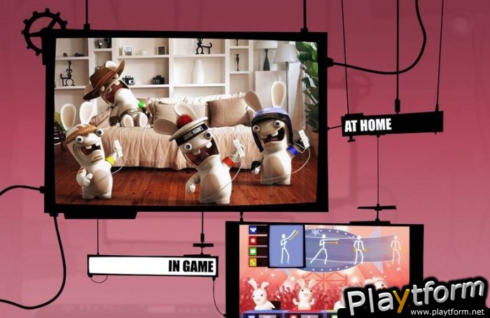 Rayman Raving Rabbids: TV Party (Wii)