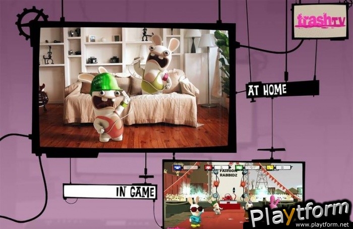 Rayman Raving Rabbids: TV Party (Wii)