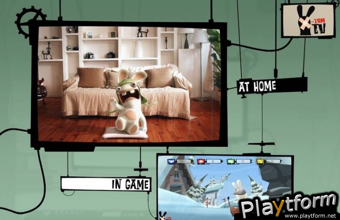 Rayman Raving Rabbids: TV Party (Wii)