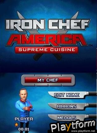 Iron Chef America: Supreme Cuisine (DS)