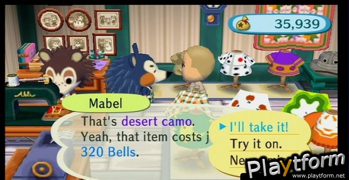 Animal Crossing: City Folk (Wii)