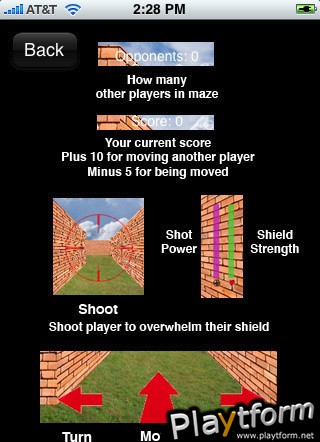 Maze Wars Revisited (iPhone/iPod)