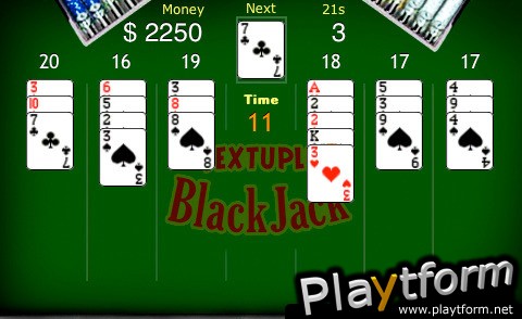 Sextuple Blackjack (iPhone/iPod)