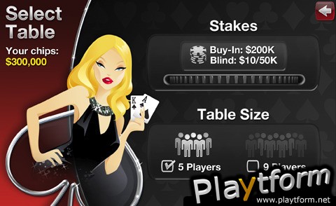 Live Poker by Zynga (iPhone/iPod)