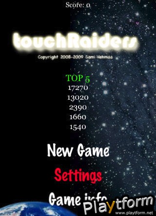 touchRaiders (iPhone/iPod)