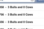 Cows and Bulls (iPhone/iPod)