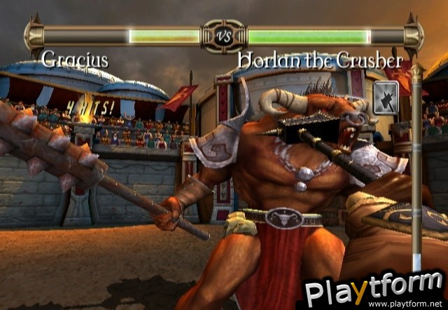 Rage of the Gladiator (Wii)