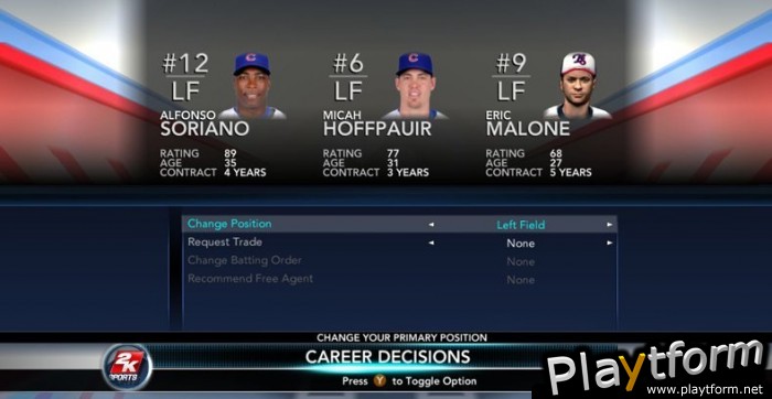 Major League Baseball 2K10 (Xbox 360)