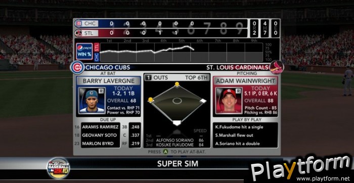 Major League Baseball 2K10 (Xbox 360)