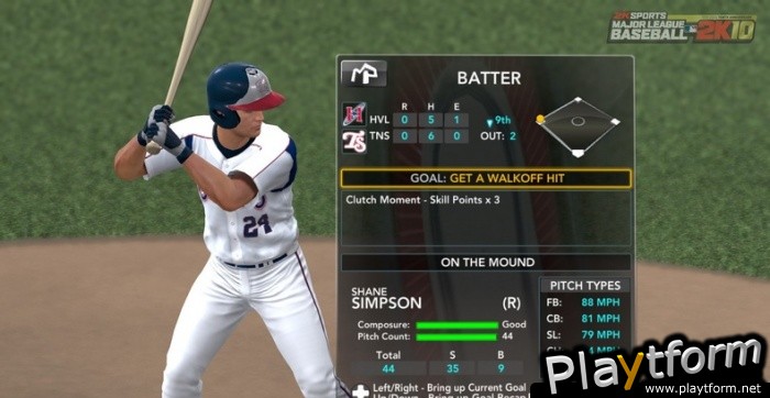 Major League Baseball 2K10 (Xbox 360)