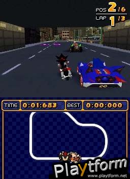 Sonic & Sega All-Stars Racing (DS)