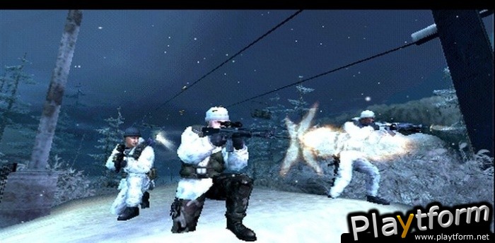 SOCOM: U.S. Navy SEALs Fireteam Bravo 3 (PSP)