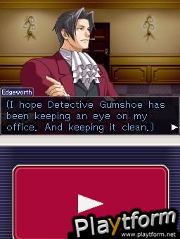 Ace Attorney Investigations: Miles Edgeworth (DS)